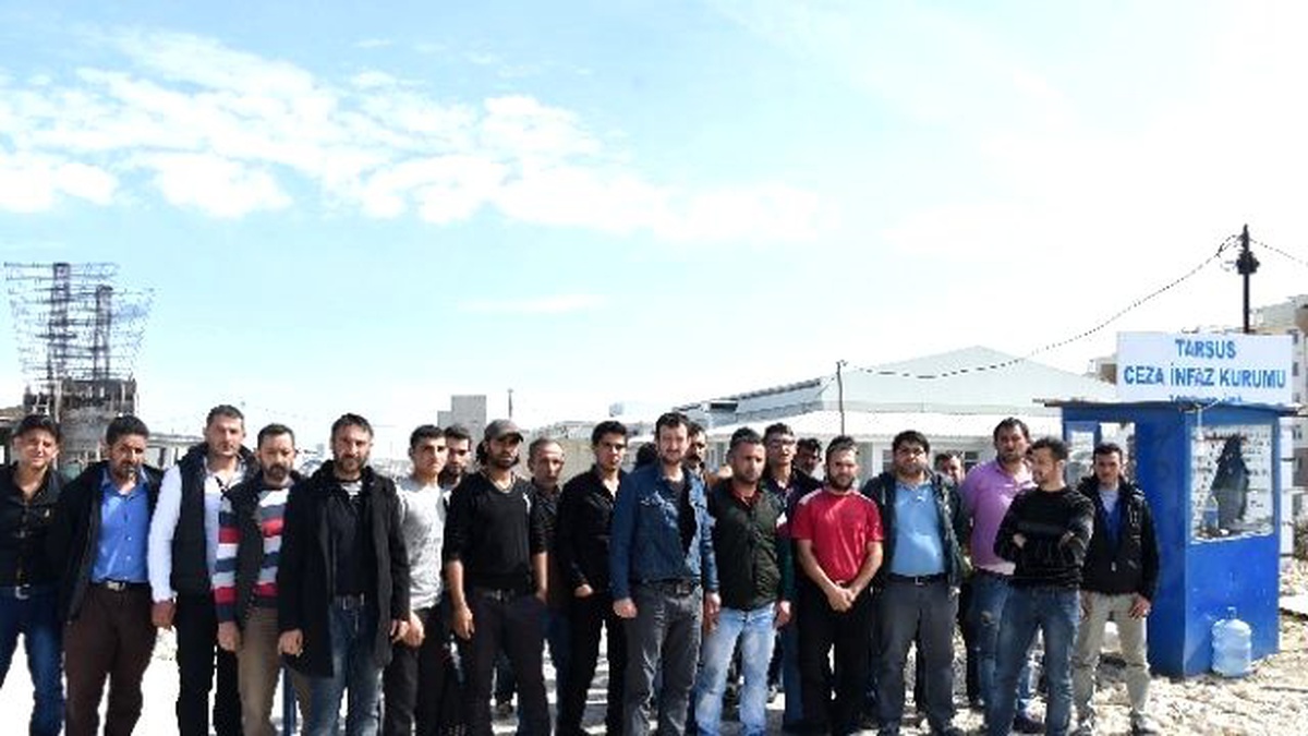 Cezaevi İnşaatında Çalışanların Alacak İsyanı