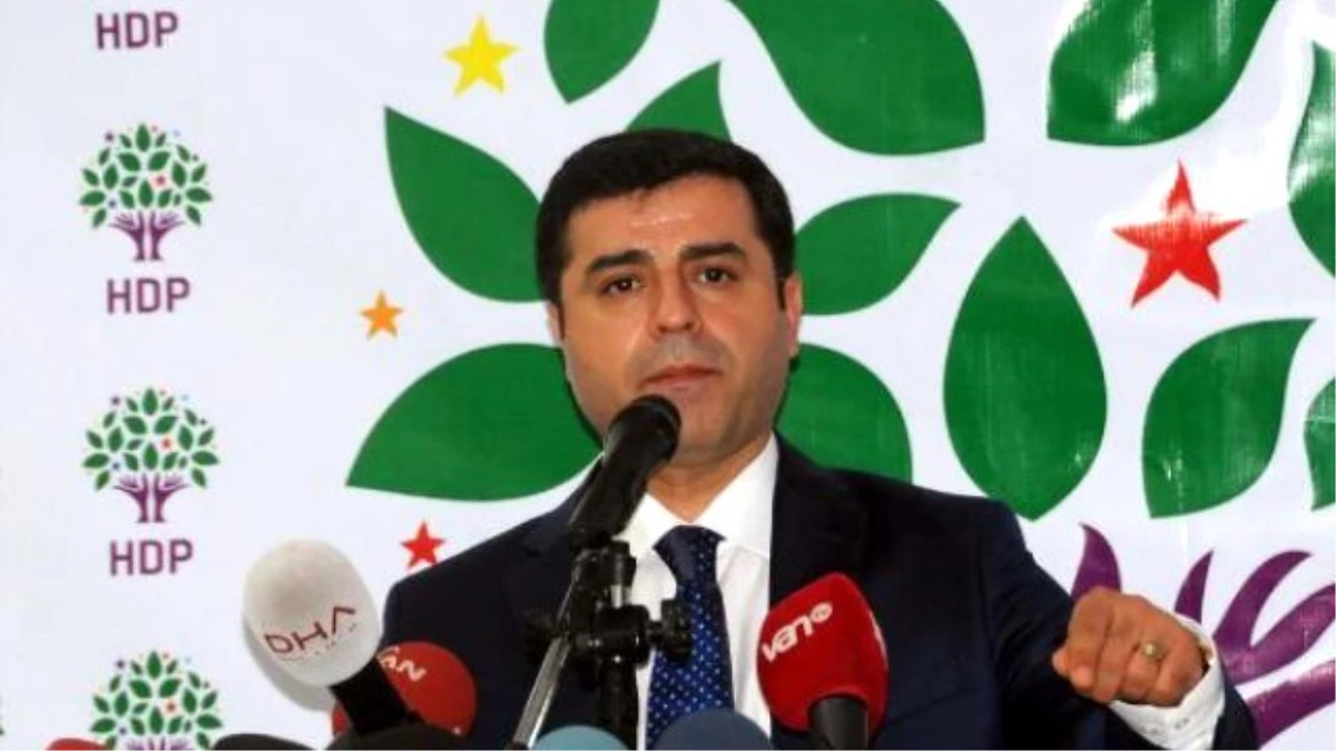 Demirtaş\'ın Çağrısı Huzursuzluğa Yol Açtı