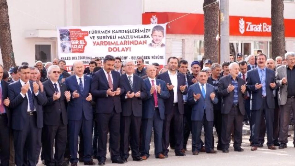 Keles\'te Türkmenlere Yardım Seferberliği