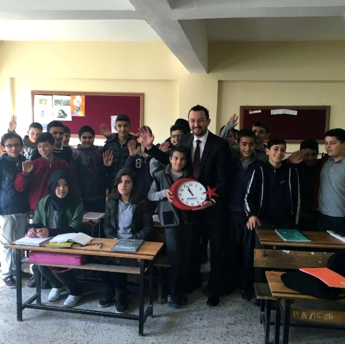 Magider Kardeş Okulu ile Kahvaltıda Buluştu