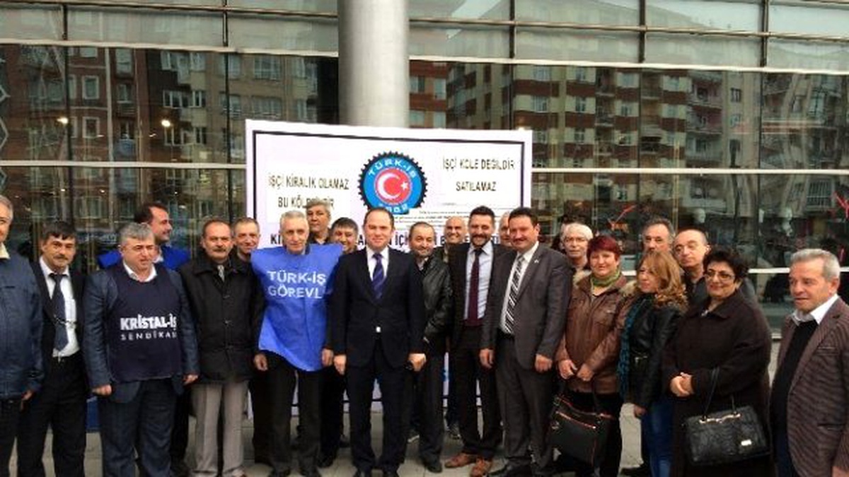 MHP\'den Türk- İş Kampanyasına Destek Ziyareti