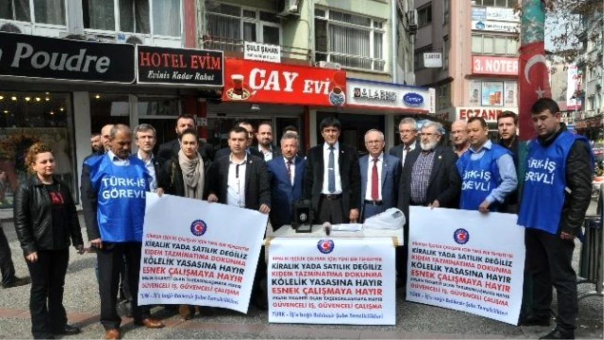 Türk-iş\'den "Kiralık İşçi" Tepkisi