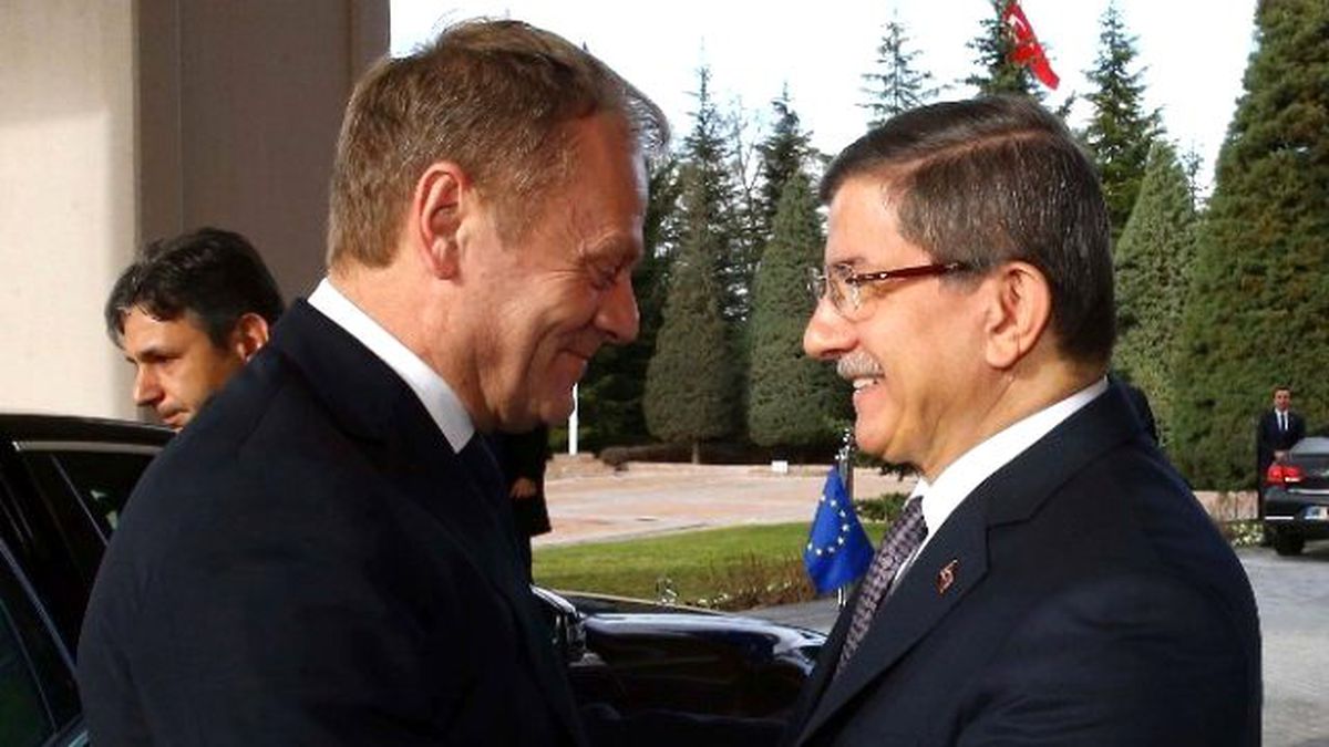 AB Konseyi Başkanı Donald Tusk Ankara\'da