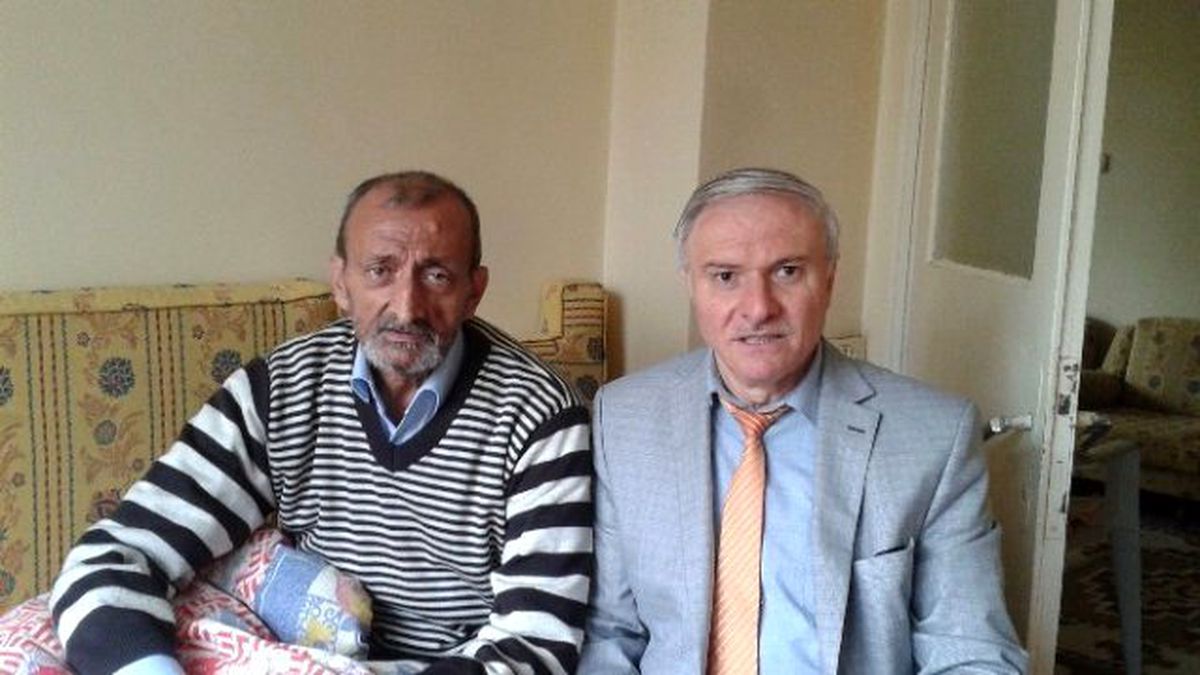Bik Şube Müdürü Abacı, Kalp Krizi Geçiren Emekli Gazeteci Özhan\'ı Ziyaret Etti