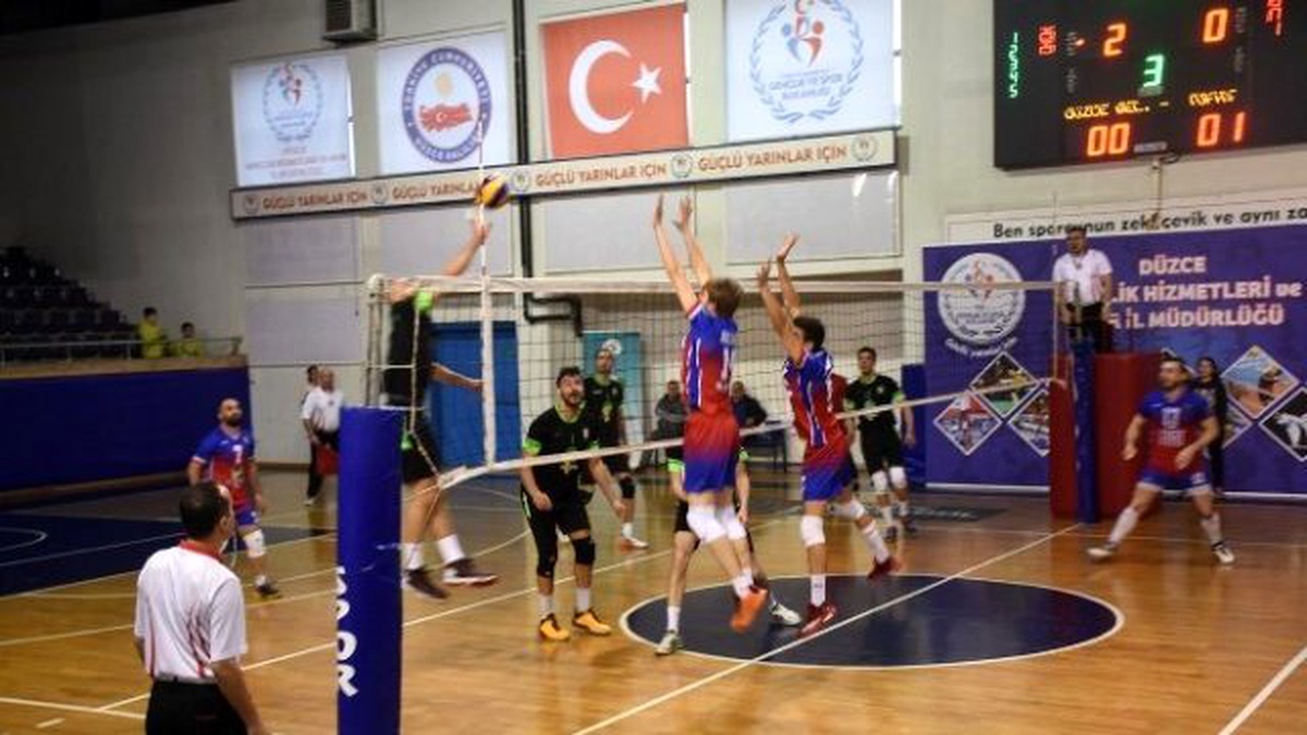 Düzce Belediyespor Galibiyetle Sonuçlandı