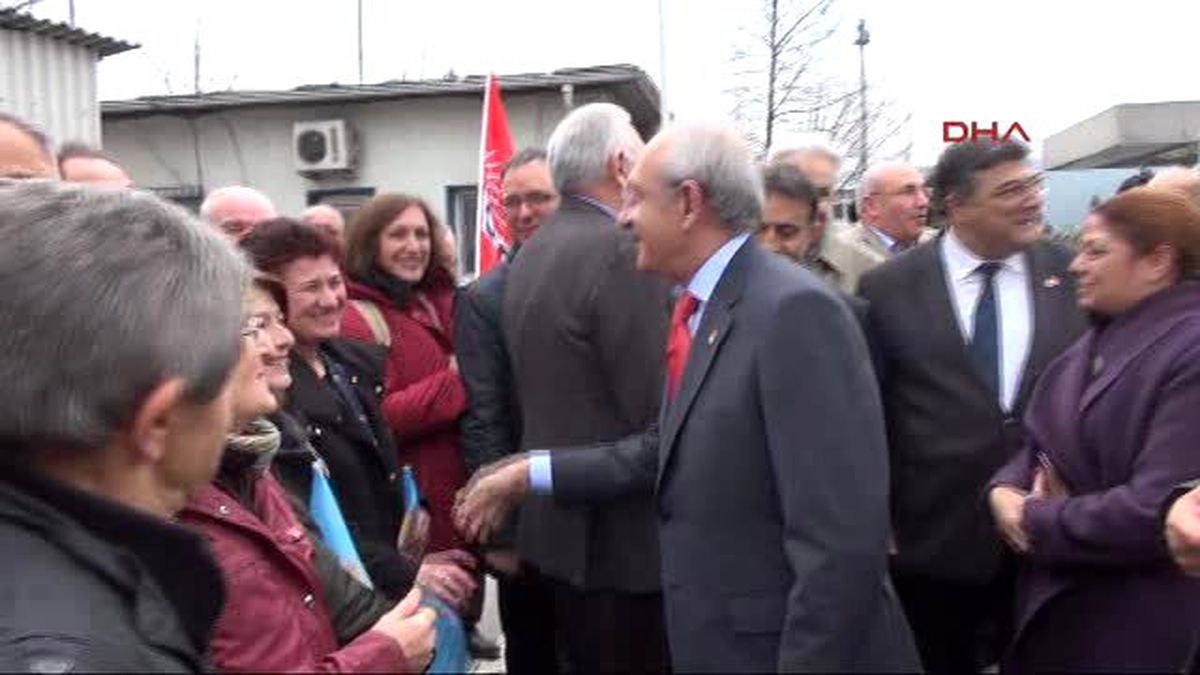 Düzce Kılıçdaroğlu Melen Eylemcileriyle Buluştu, Kadir Topbaş\'a \'Müdahale\' Çarısı Yaptı