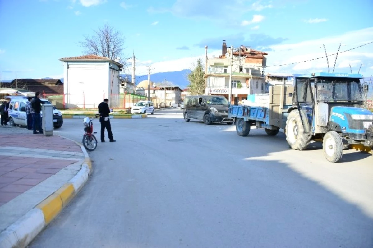 Erbaa\'da Trafik Kazası: 1 Yaralı