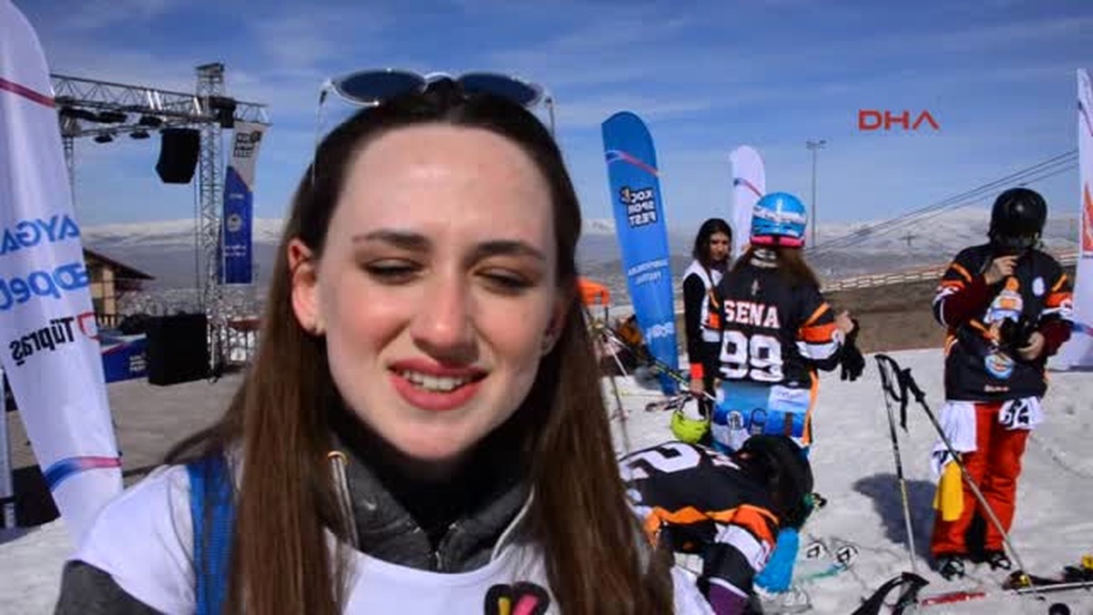 Erzurum- Palandöken\'de \'Koç Spor Fest\' Coşkusu