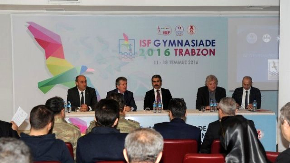 Gymnasiade (Okul Sporları Olimpiyatları) 2016 3. Koordinasyon Toplantısı Trabzon\'da Yapıldı