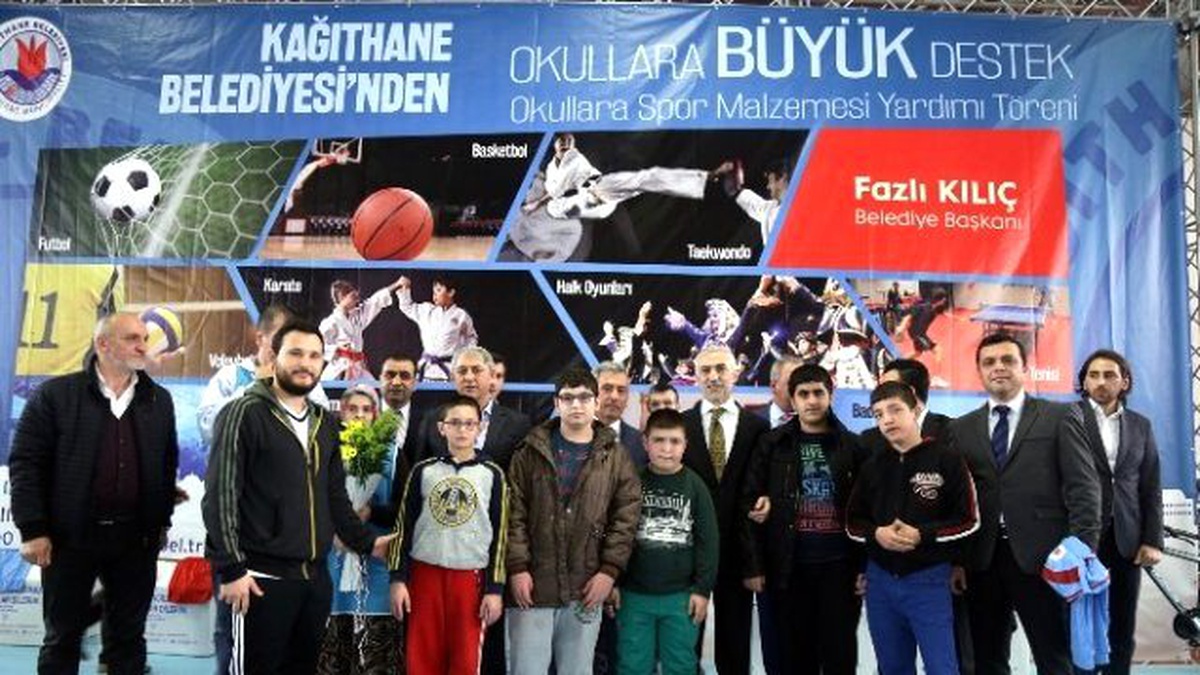 Kağıthane\'de Okullar Spor Merkezlerini Aratmıyor
