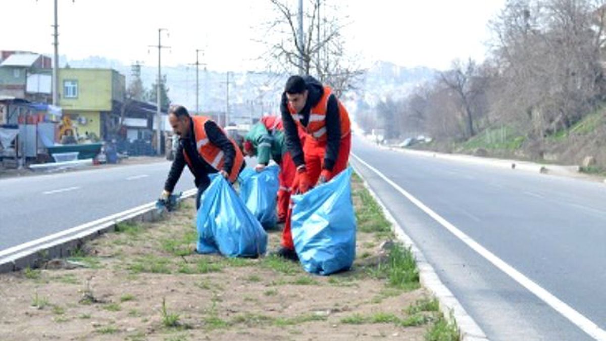 Kent Girişi Temizleniyor
