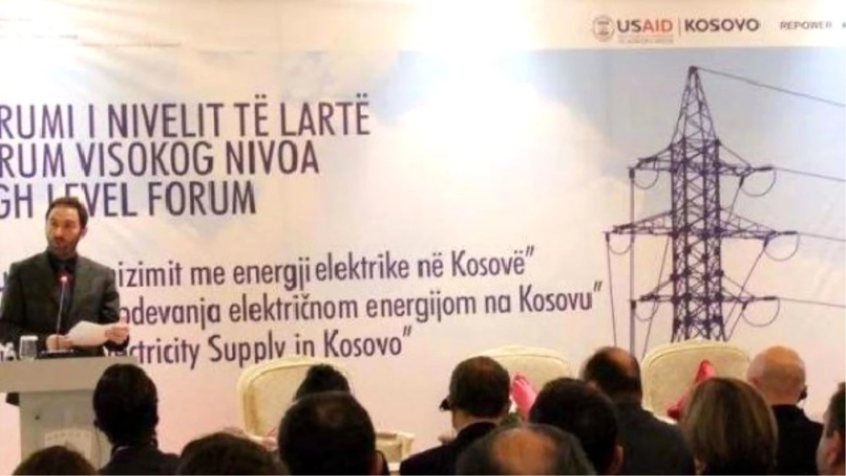 "Kosova Ekonomisinin Kalkınması İçin Enerji Güvenliği Ön Şart"