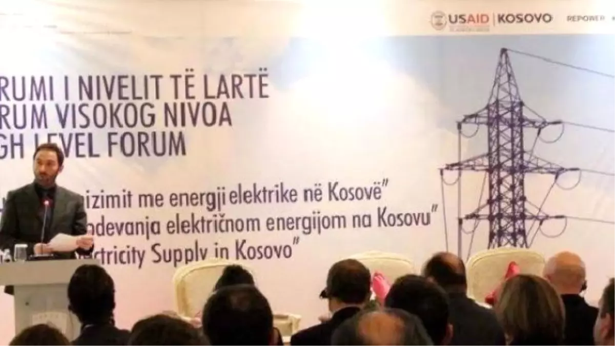 'Kosova Ekonomisinin Kalkınması İçin Enerji Güvenliği Ön Şart'
