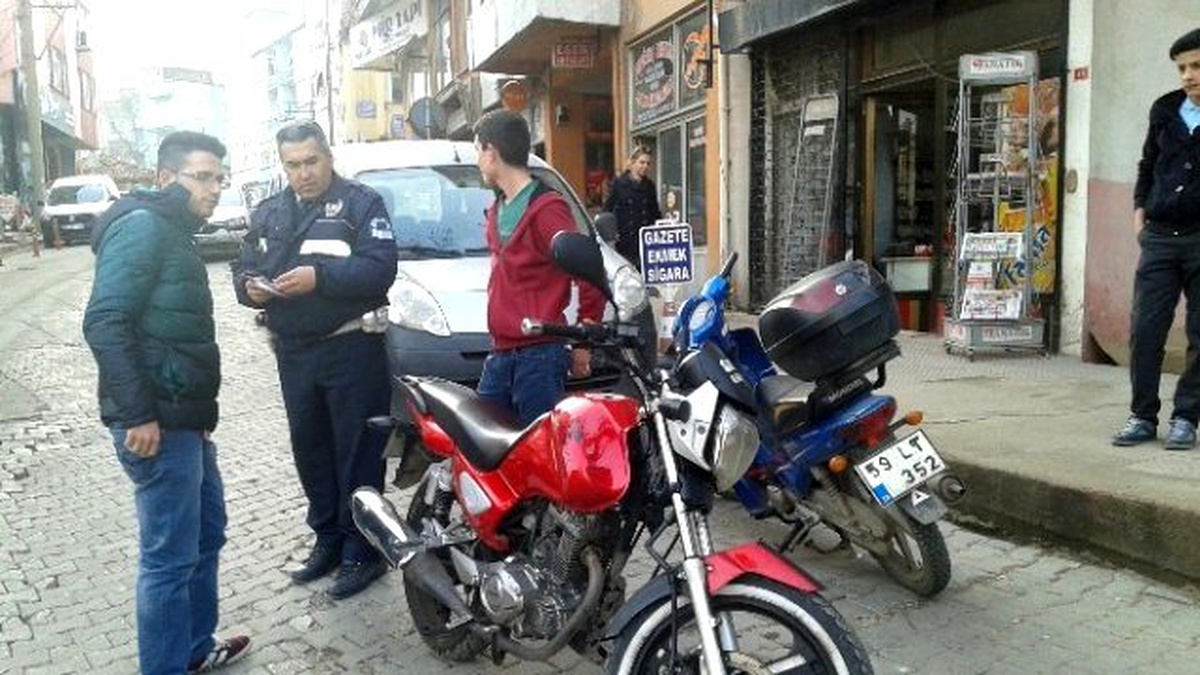 Malkara\'da Motosiklet Denetimleri Başladı