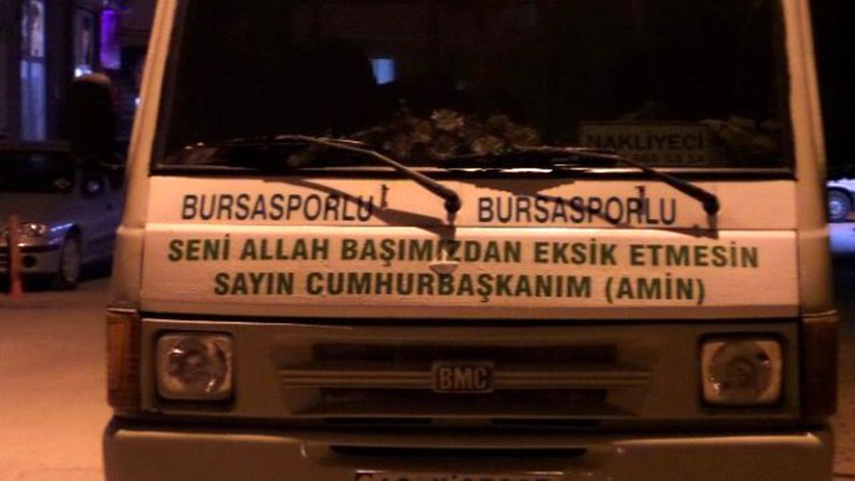 Nakliyecinin Erdoğan Sevgisi