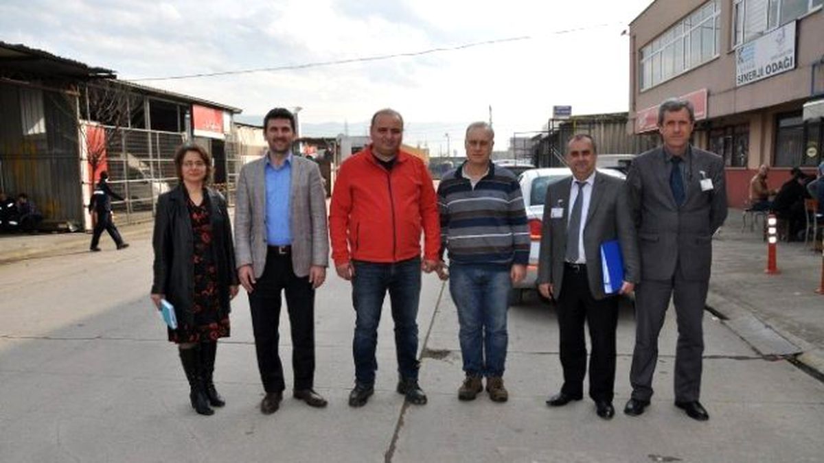 Sanayi Sitesi Esnafı Bilgilendirildi