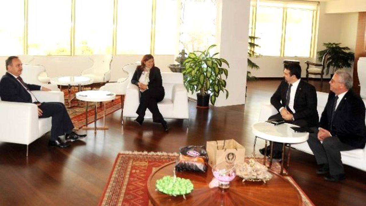 Türk Eğitim Derneği\'den Başkan Çerçioğlu\'na Ziyaret