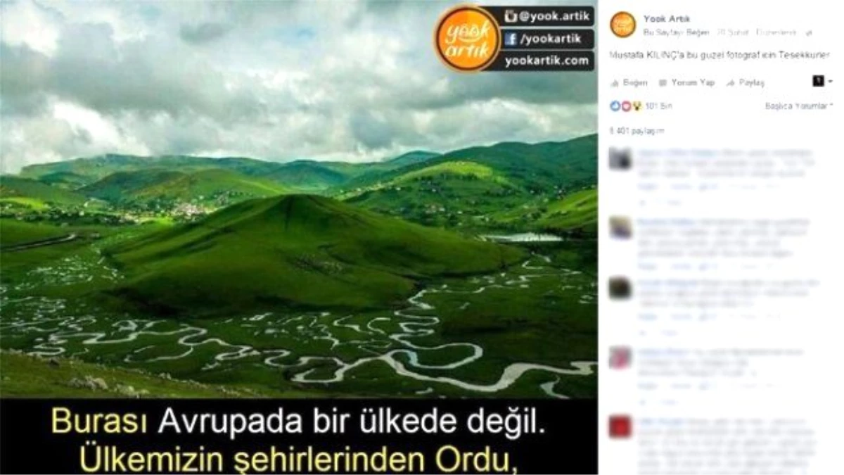 Aybastı Yayla Fotoğrafı Rekora Koşuyor