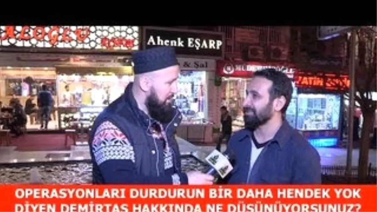 Bir Daha Hendek Yok Diyen Demirtaş Hakkında Ne Düşünüyorsunuz