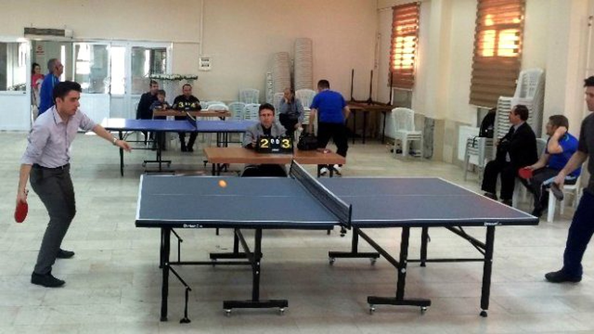 Köşk\'te Masa Tenisi Turnuvası Hareketli Yaşama Örnek Oldu