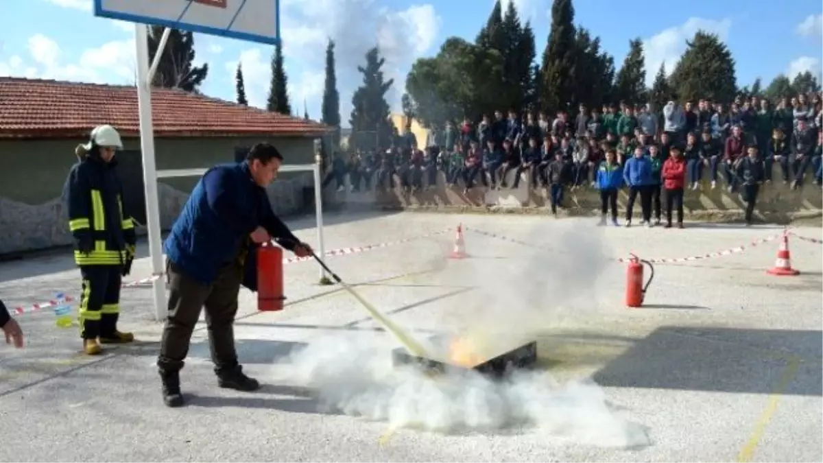 Kula\'da Doğal Afet ve Yangın Tatbikatı