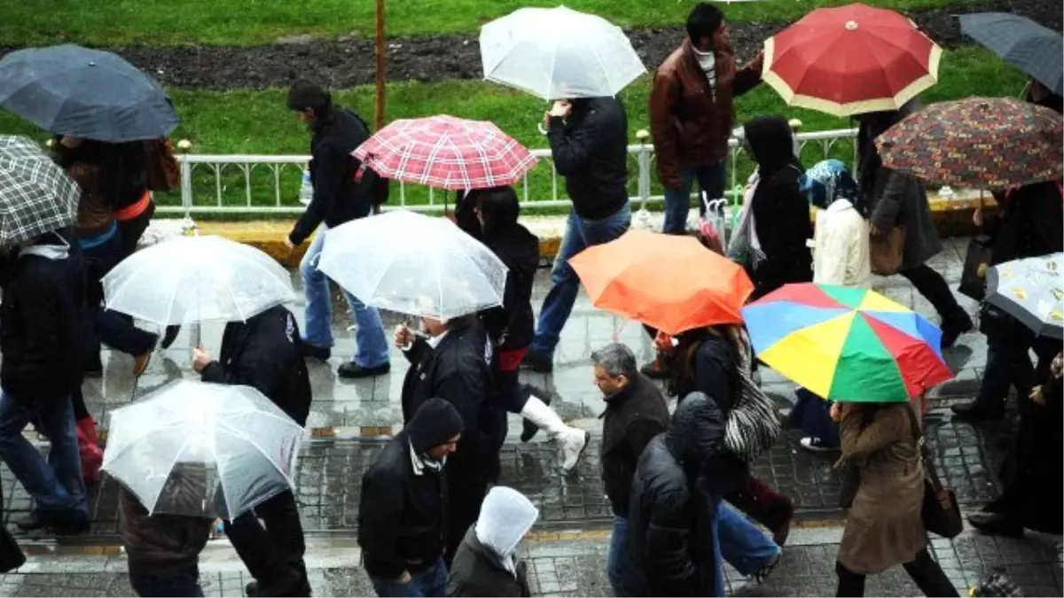 Meteoroloji: Yurt Genelinde Sağanak Yağış Görülecek