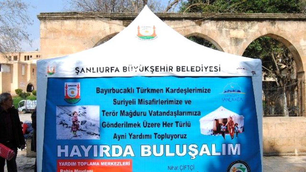 Şanlıurfa\'da Mazlumlar İçin Kampanya Başlatıldı