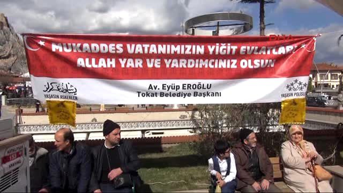 Tokat\'tan Güvenlik Güçlerine Moral Desteği