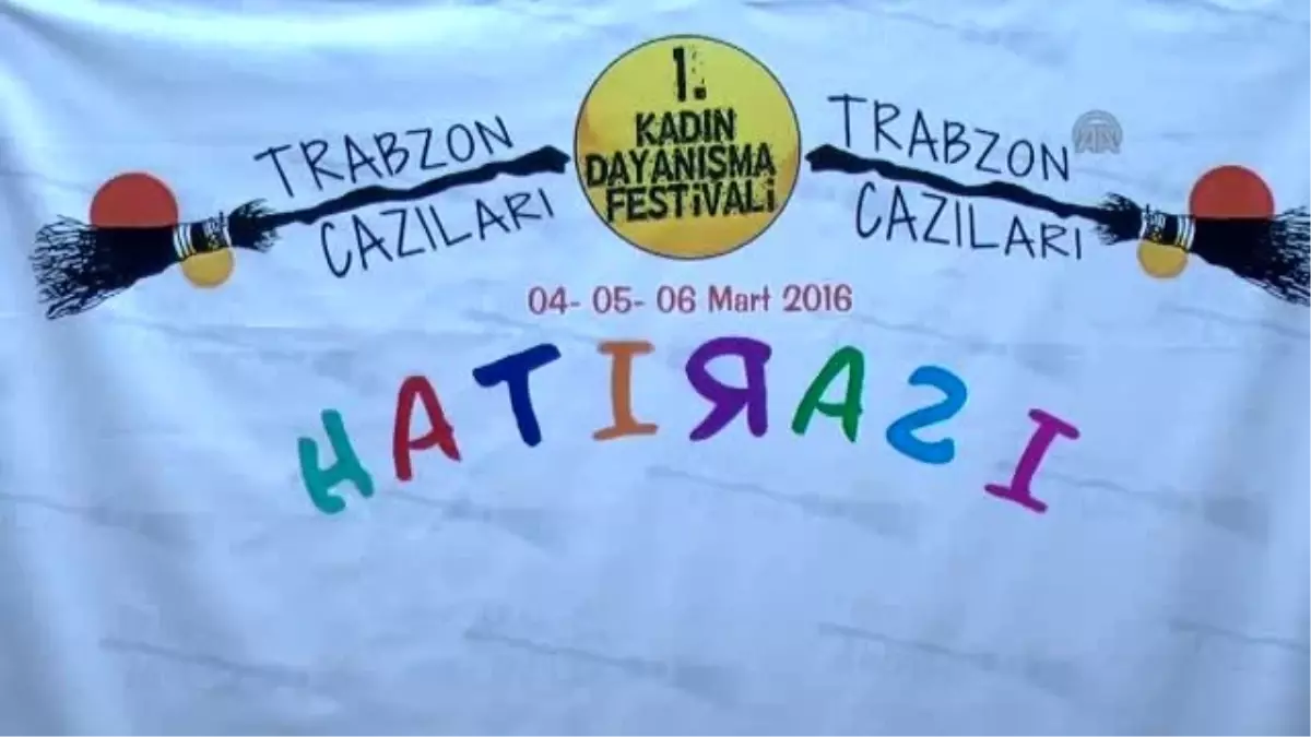 Trabzon\'da 1. Kadın Festivali Düzenlendi