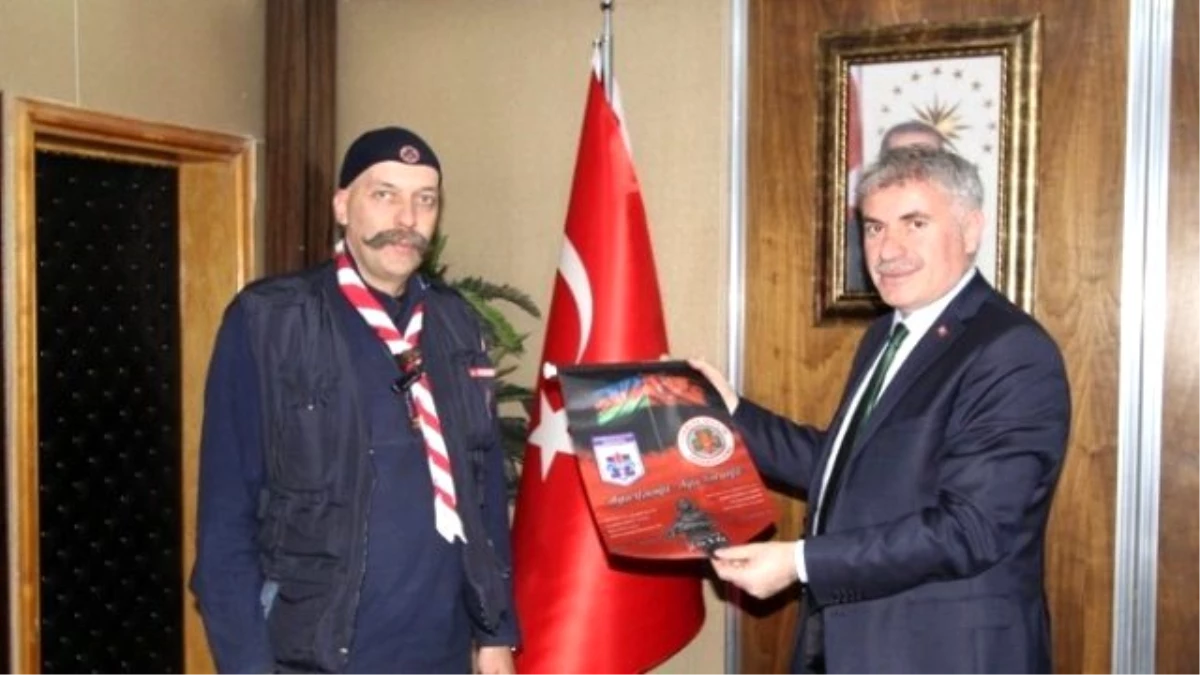 Türkiye İzcilik Federasyonu\'ndan Başkan Memiş\'e Ziyaret