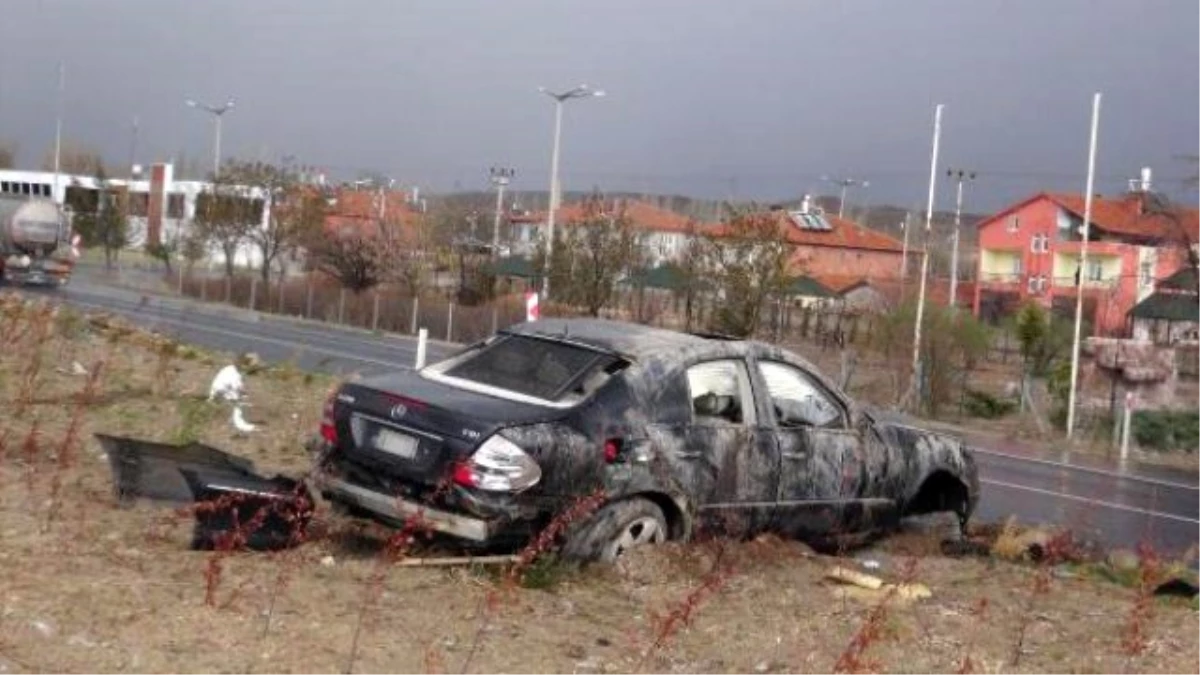 Bindikleri Araç Takla Attı, AK Partili Başkanlar Ölümden Döndü