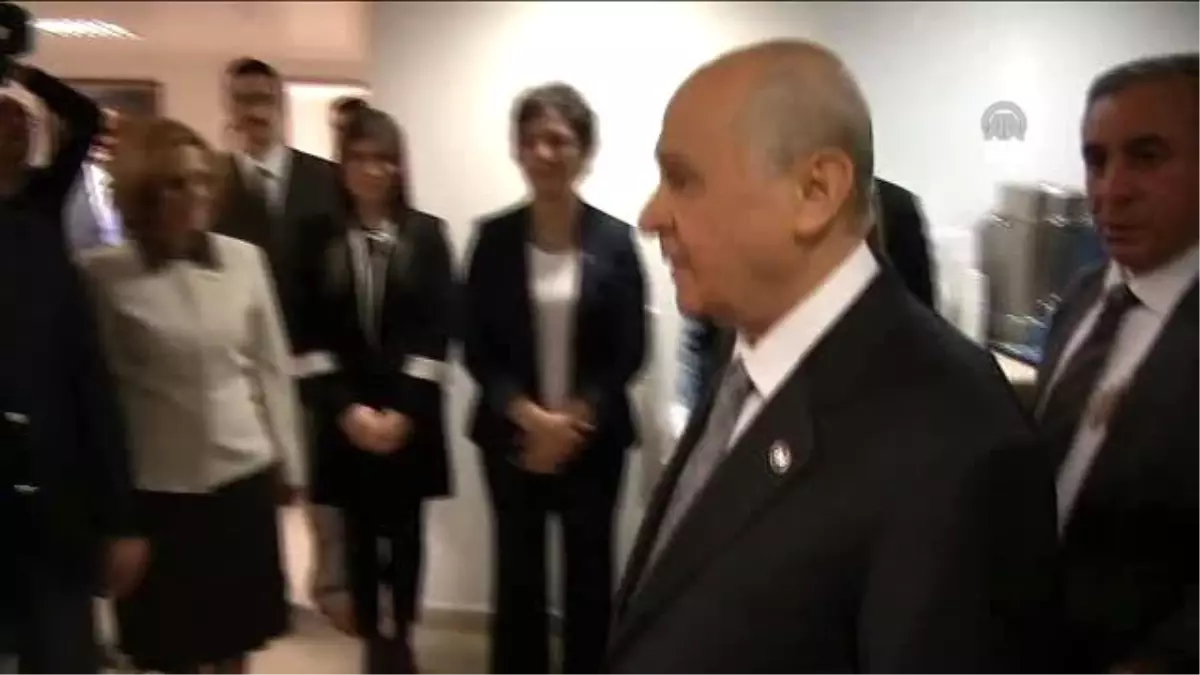 Bahçeli - Hdp\'li Bazı Milletvekilleri ile İlgili Dokunulmazlık Fezlekeleri - Ankara