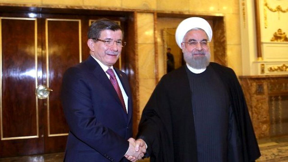 Başbakan Davutoğlu, Ruhani Tarafından Kabul Edildi