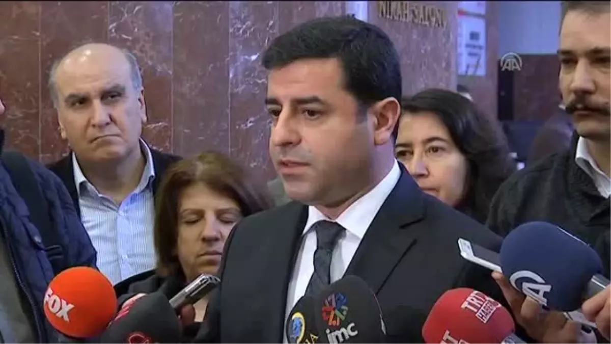 Demirtaş - Davutoğlu\'nun Silopi Ziyareti