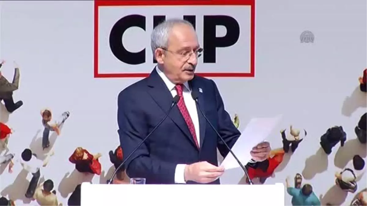 Kılıçdaroğlu: "Düşünceye Yasak, 21. Nci Yüzyılın Türkiyesinde Kabul Edilemez"