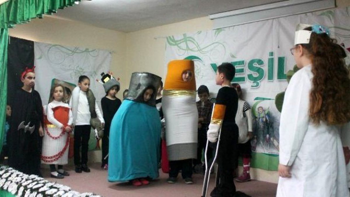 Köy Okulunda Etkili Yeşilay Performansı