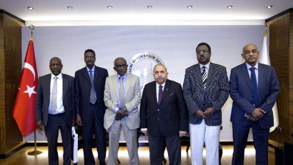 Sudanlı Heyet Büyükşehir\'i Ziyaret Etti