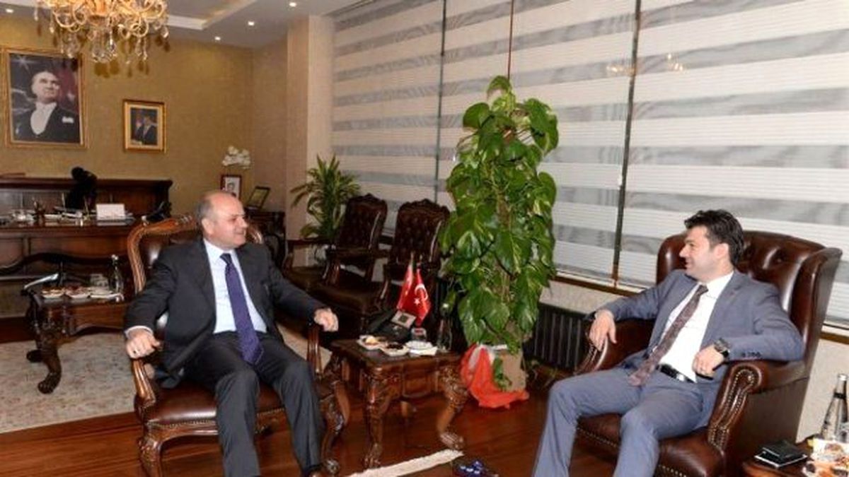Türkiye Cimnastik Federasyonu Başkanı Çelen\'den Vali Çakacak\'a Ziyaret