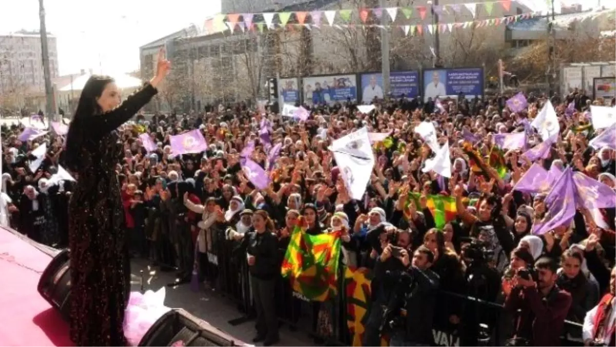 Van\'da 8 Mart Dünya Kadınlar Günü Mitingi