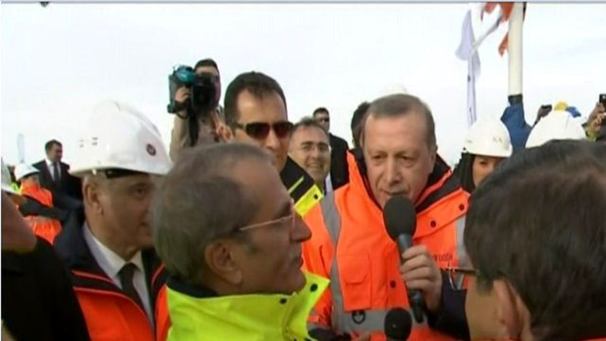 3. Köprünün Üzerinde Erdoğan'la Patron Arasında İkramiye Pazarlığı