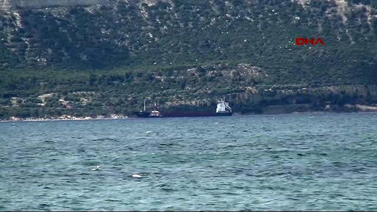 Çanakkale Boğazı\'nda Makineleri Arızalandı