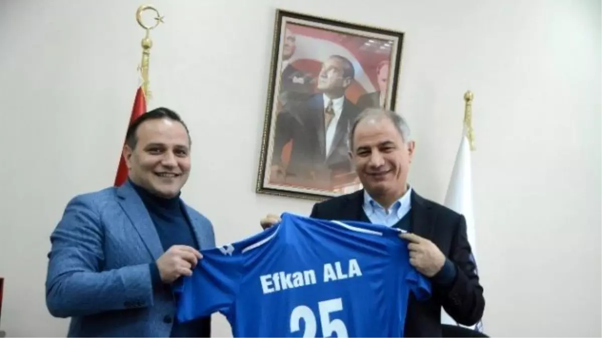 İçişleri Bakanı Efkan Ala\'dan Bb Erzurumspor\'a Destek Sözü