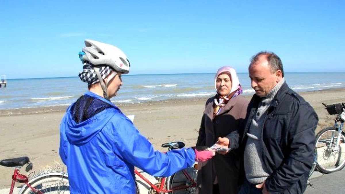 Kadınlara Şiddeti Protesto İçin Pedal Çevirdiler