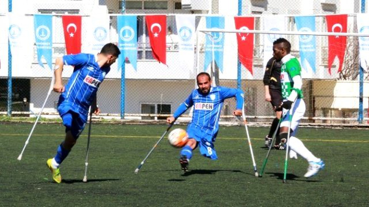 Şahinbey Ampute\'den İki Gollü Galibiyet