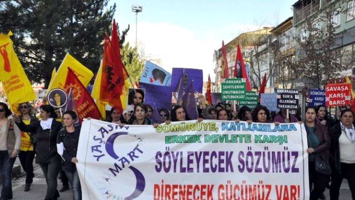 Tunceli\'de 8 Mart Kutlaması