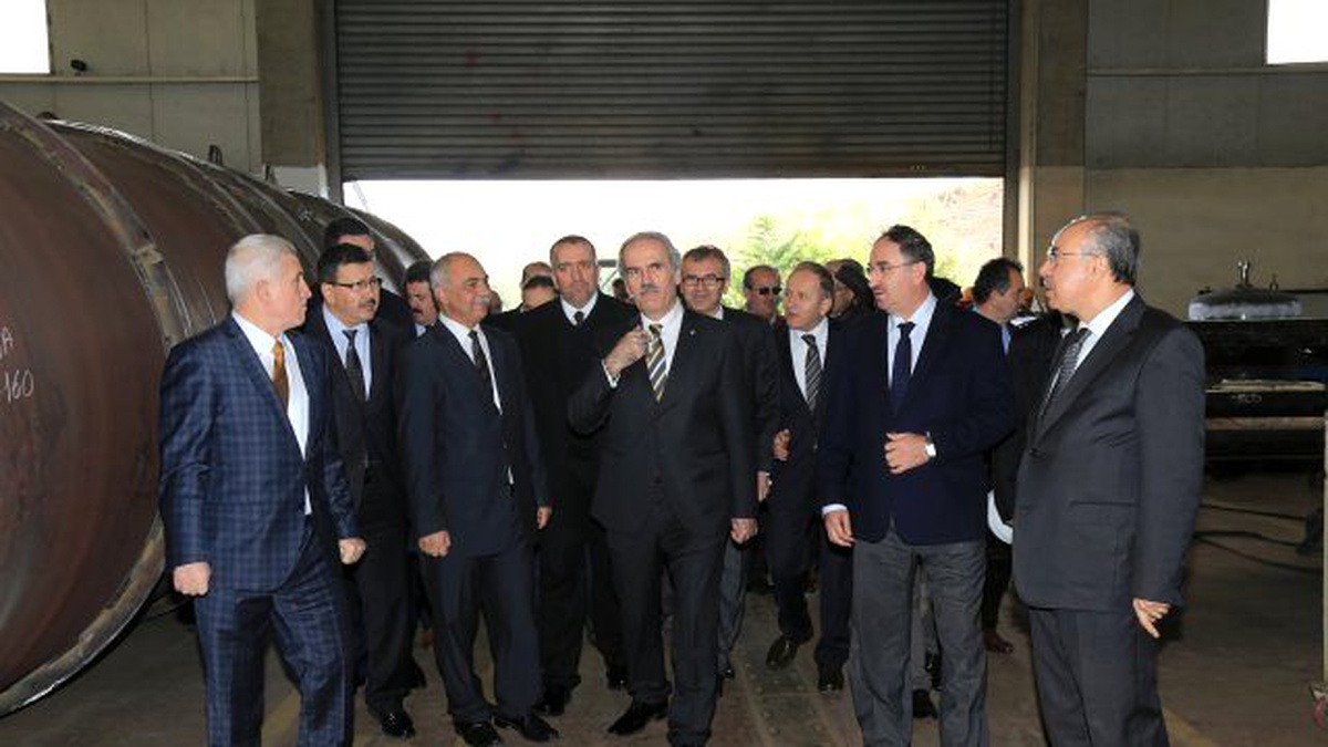 Akışkan Yataklı Çamur Yakma Tesisi" İnşaatı