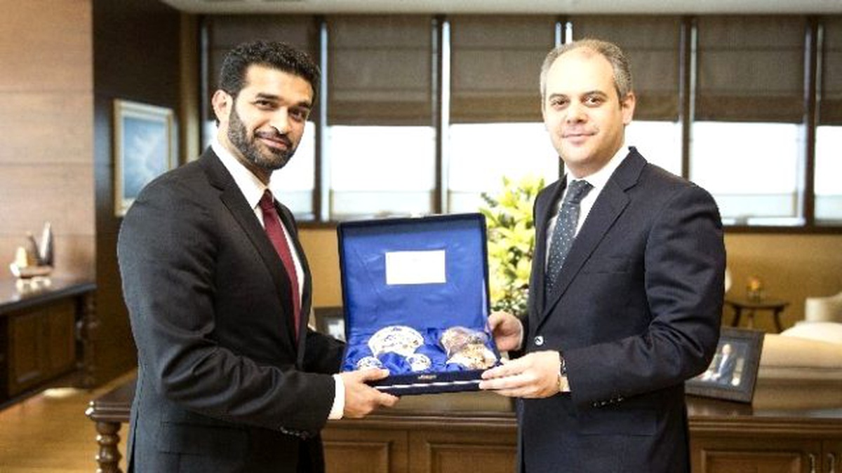 Bakan Çağatay Kılıç, Katar 2022 Dünya Kupası Yüksek Komitesi Heyetini Kabul Etti