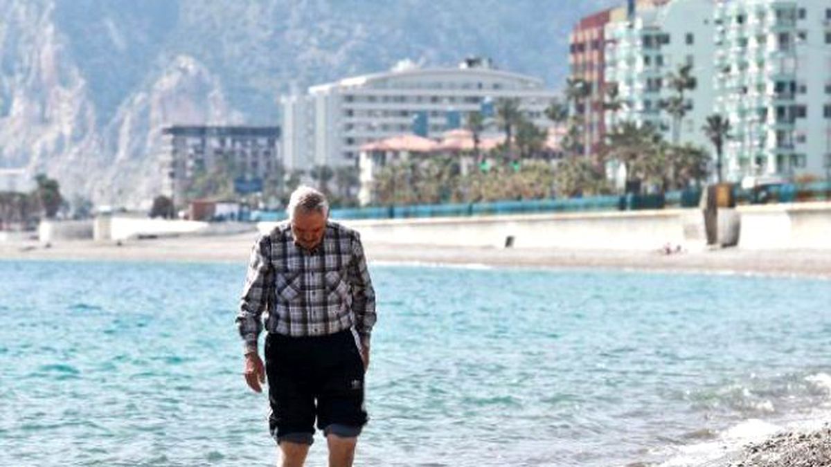 Kar Manzarasında Deniz Keyfi