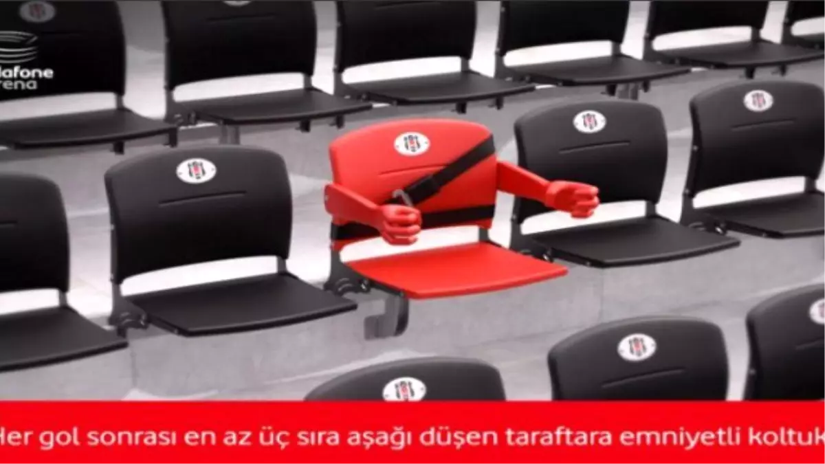 Vodafone Arena\'nın Çılgın Koltuğu!