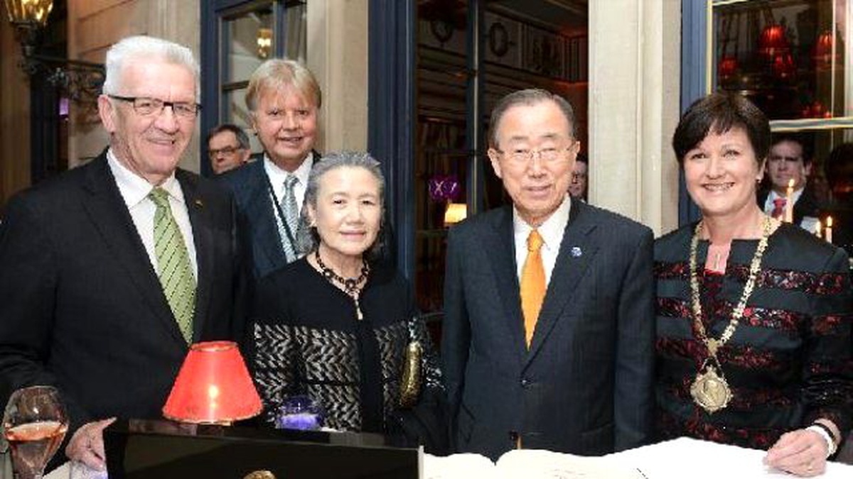 2015 Alman Medya Ödülü Ban Ki Moon\'a Verildi